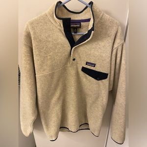 Patagonia Synchilla Snap-T Pullover in Oatmeal